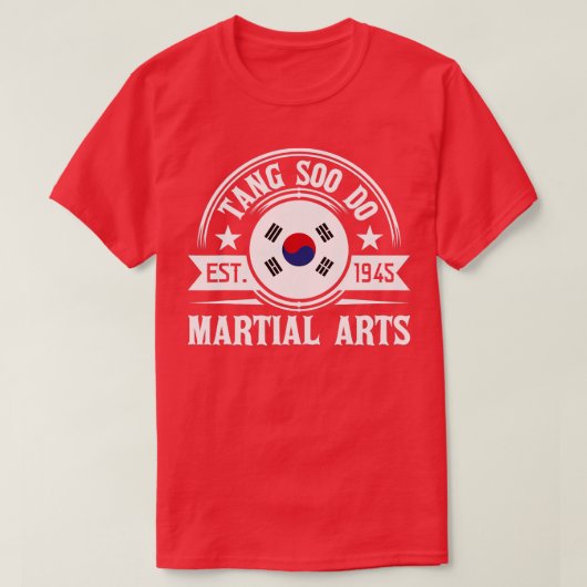 Tang Soo Do Taekwondo Mixed Martial Arts MIXED MAR T-Shirt (Design vorne)