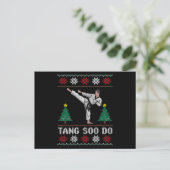 Tang Soo Do Weihnachten Hässlicher Pullover Martia (Stehend Vorderseite)