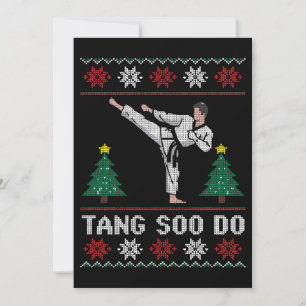 Tang Soo Do Weihnachten Hässlicher Pullover Martia Einladung