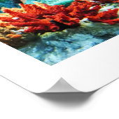 Tang tropische Fische Poster (Ecke)