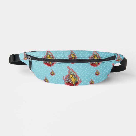 Tanga das Seepferd Bauchtasche (Vorderseite)