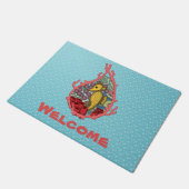 Tanga das Seepferd Doormat Fußmatte (Schrägansicht)