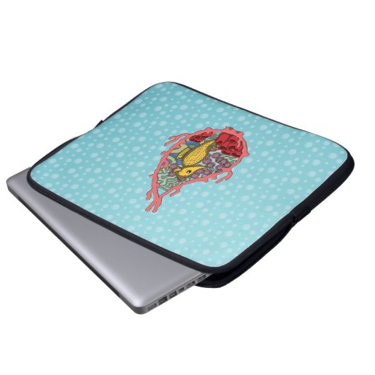 Tanga das Seepferd Laptop Sleeve (Vorne Knopf)