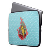 Tanga das Seepferd Laptop Sleeve (Vorderseite Links)