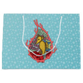 Tanga, die Seepferd-Geschenktasche Große Geschenktüte (Vorderseite)
