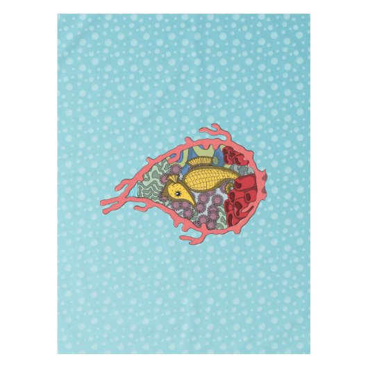 Tanga the Seepferd Tablecloth Tischdecke (Vorderseite)