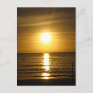 Tangalooma Sonnenuntergang Postkarte