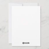 Tangellampen Foto Weihnachtskarte Feiertagskarte (Rückseite)