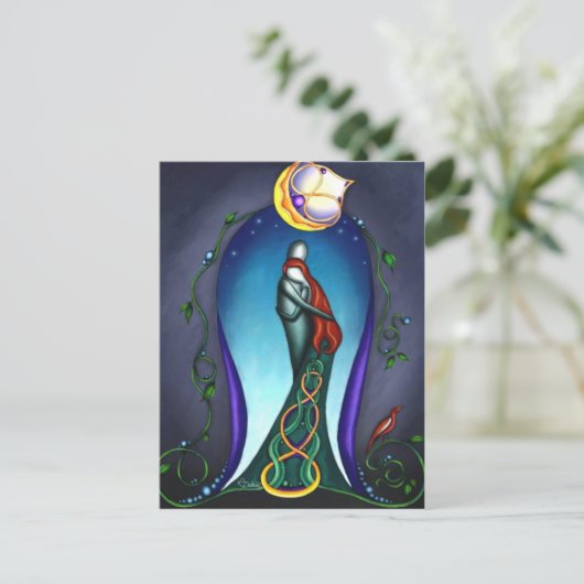 Tangent Postkarte (Stehend Vorderseite)