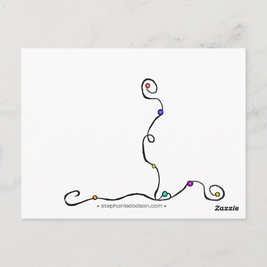 Tangent Postkarte (Rückseite)