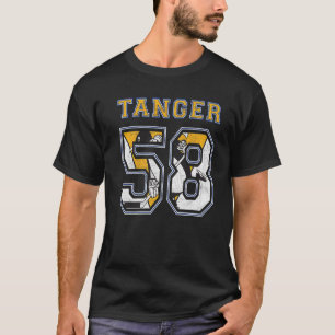 Tanger 58 Letang Pittsburgh Beruflich Ice Hocke T-Shirt