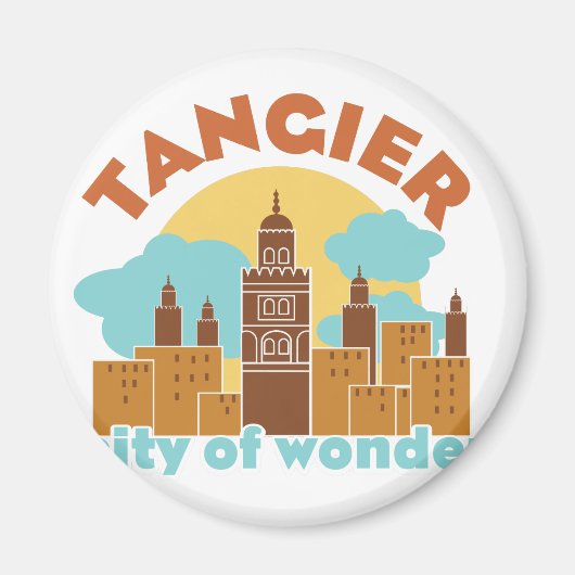 Tanger City of Wonder Magnet (Vorne)
