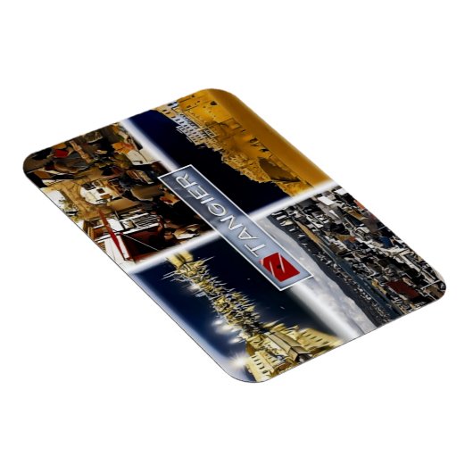 Tanger - Marocco - Mosaik - Magnet (Rechte Seite)