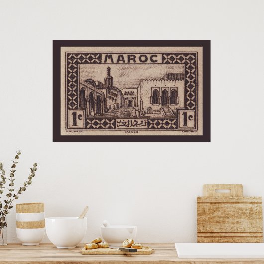 Tanger, Marokko - Poster (Küche)