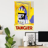 Tanger, Marokko Poster (Heimbüro)