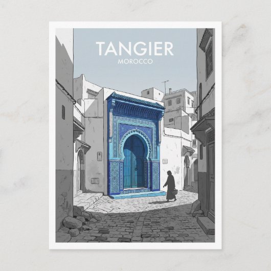 Tanger Marokko Postkarte (Vorderseite)