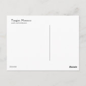 Tanger, Marokko - Postkarte (Rückseite)