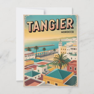 Tanger Vintage Postkarte