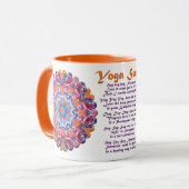 Tanger Yoga Song Tasse (Vorderseite Links)