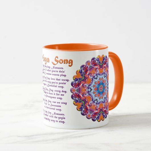 Tanger Yoga Song Tasse (VorderseiteRechts)