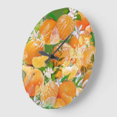 Tangerine Dreams Große Wanduhr (Winkel)