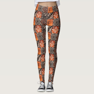 Tangerine Fliese Leggings