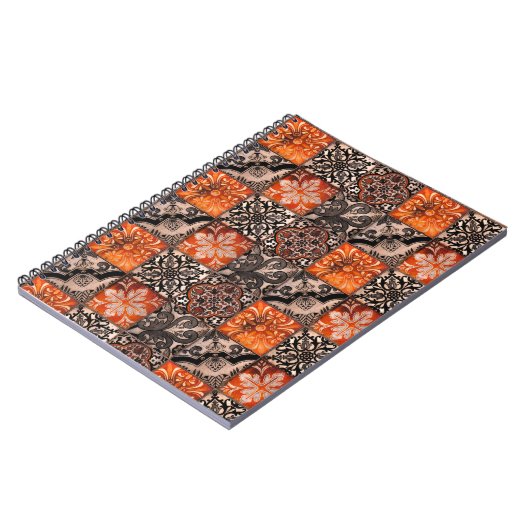 Tangerine Fliese Notizblock (Linke Seite)