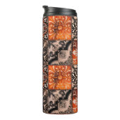 Tangerine Fliese Thermosbecher (Nach rechts gedreht)