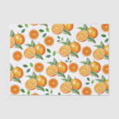 Tangerine Frucht Seidenpapier (Vorderseite)
