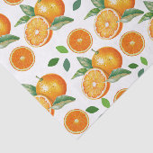 Tangerine Frucht Seidenpapier (Ausschnitt)