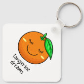 Tangerine Träume Schlüsselanhänger (Rückseite)