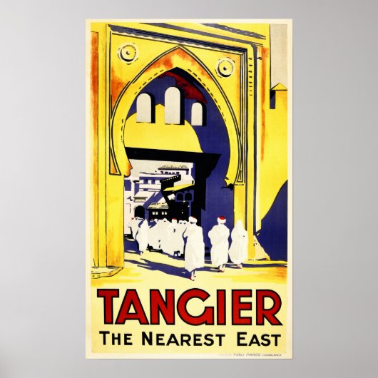 TANGIER Die nächste OSTMOROKCO-Jahrgangsreise Poster (Vorne)