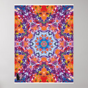 Tangier Kaleidoskop Poster