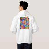 Tangier Morocco City Map Hoodie (Schwarz voll)