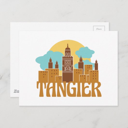 Tangier Postkarte (Vorne/Hinten)
