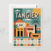 Tangier Vintag Postkarte (Vorne/Hinten)