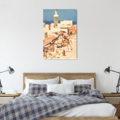Tangier von Arthur Melville Print Leinwanddruck (Insitu (Schlafzimmer))