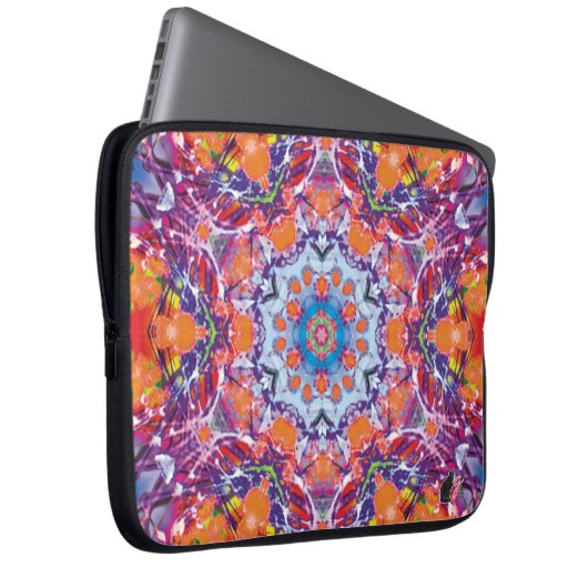 Tangiers Kaleidoscope Laptop Sleeve (Vorne Rechts)
