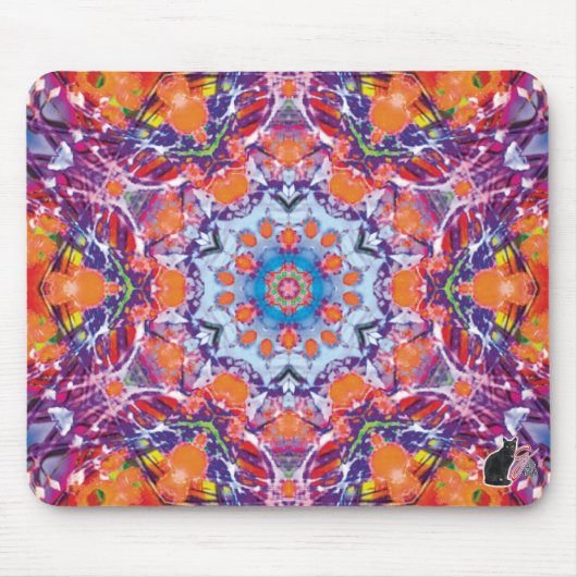 Tangiers Kaleidoscope Mouse Pad Mousepad (Vorne)