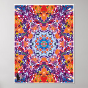 Tangiers Kaleidoscope Poster
