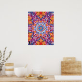 Tangiers Kaleidoscope Poster (Küche)