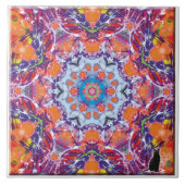 Tangiers Kaleidoscope Tile Fliese (Vorderseite)