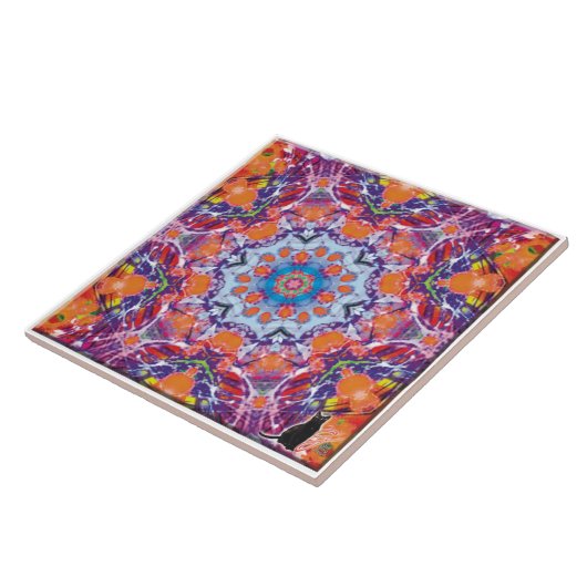 Tangiers Kaleidoscope Tile Fliese (Seite)