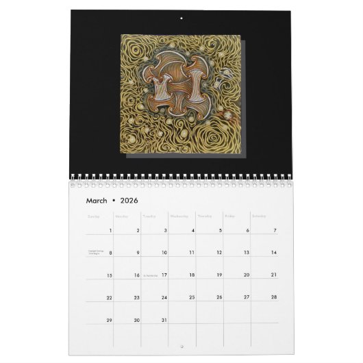 Tangle  kalender (Mär 2026)
