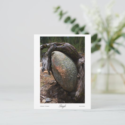 Tangle Prints Postkarte (Stehend Vorderseite)