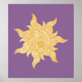 Tangle Sun Poster (Vorne)