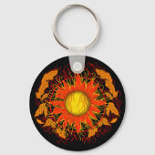 Tangle Sun Schlüsselanhänger (Vorderseite)