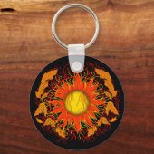 Tangle Sun Schlüsselanhänger (Vorderseite)