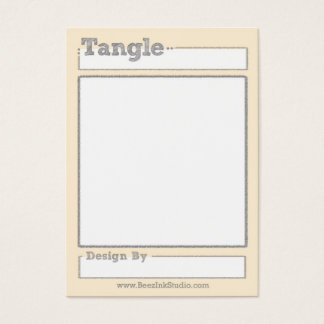Tangle Trading Card