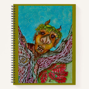 Tangle Tree Troll Notizblock